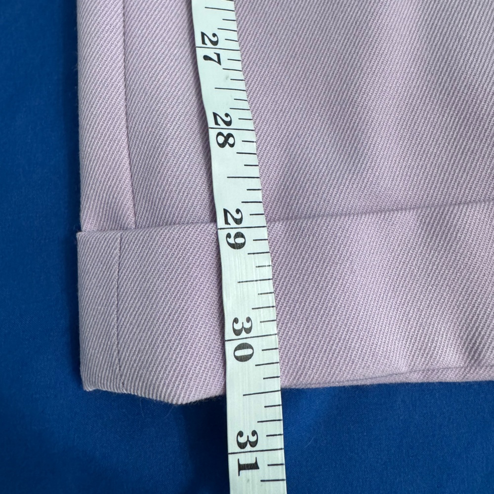 NWOT JCrew Cuffed wide-leg trouser pant in wool blend - Picture 7 of 7